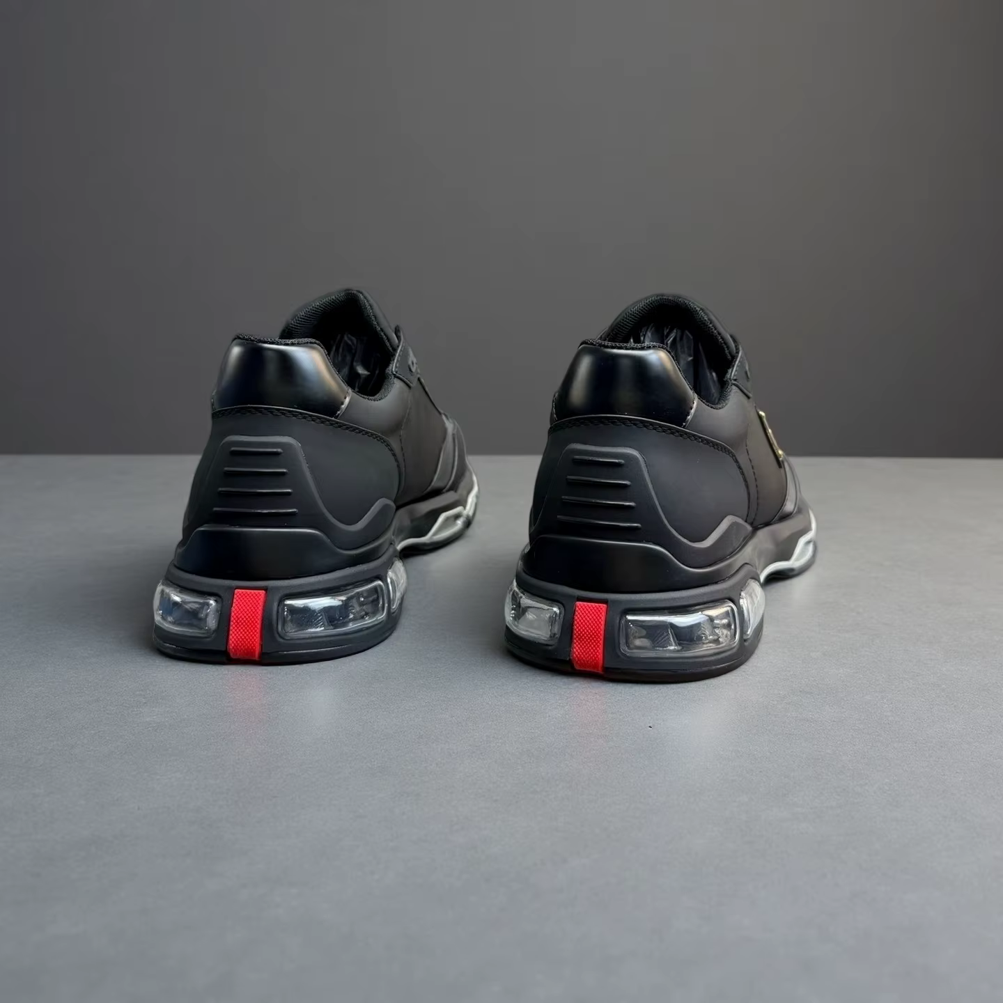 Chaussures de sport décontractées de luxe pour hommes, fabriquées à la main, en cuir de vachette ple