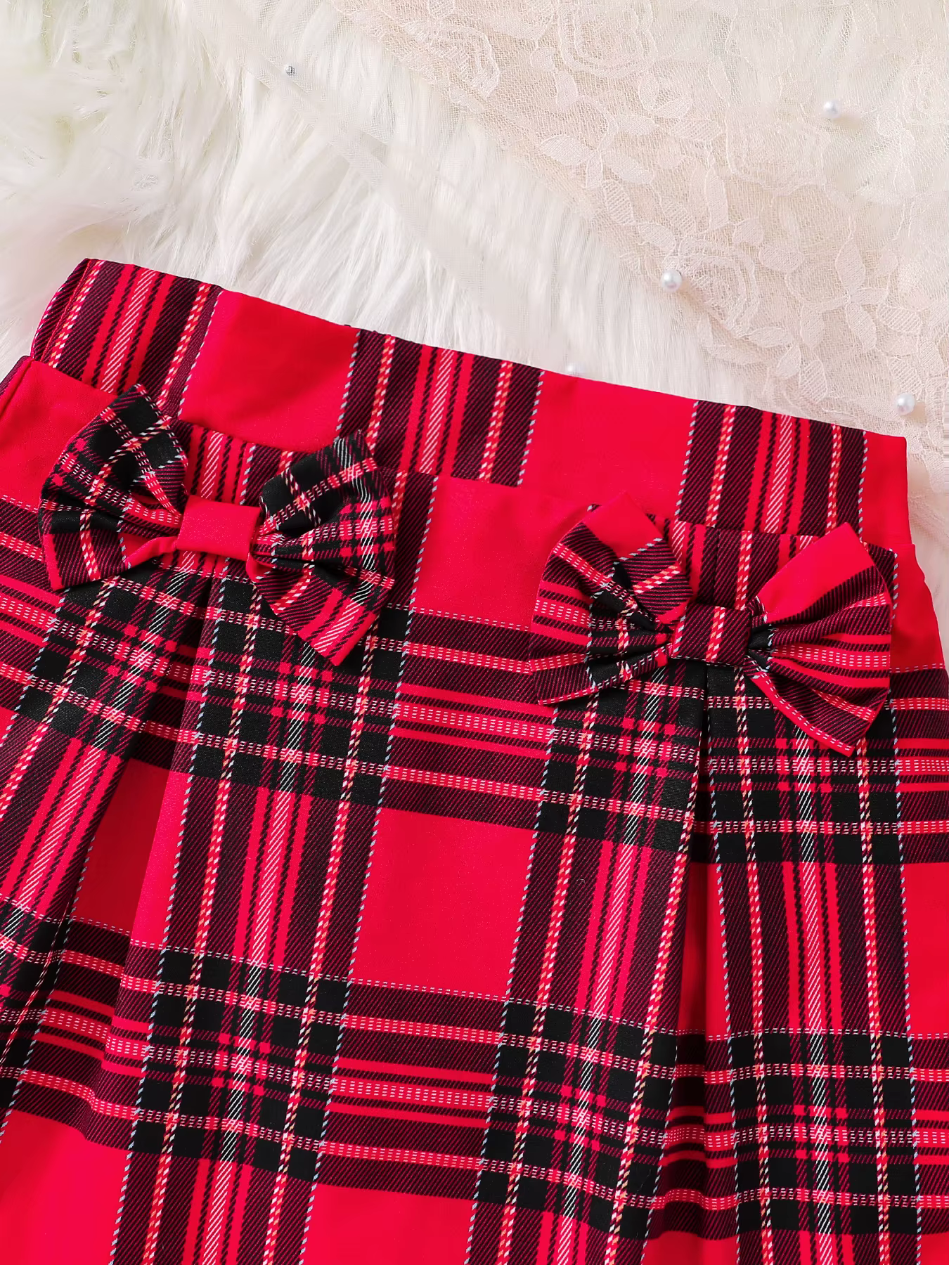 Ensemble trois pièces pour enfants, nouvelle mode printemps et automne pour filles, débardeur rouge