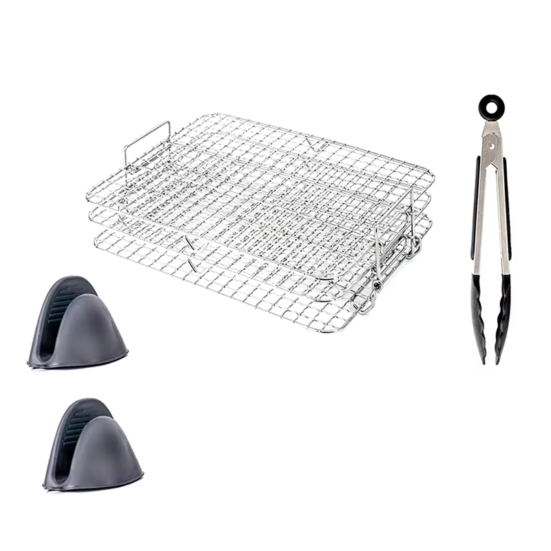 Friteuse à air T1 pour Ninja Foodi Grill XL, déliaison multicouche, accessoires pour friteuse à air