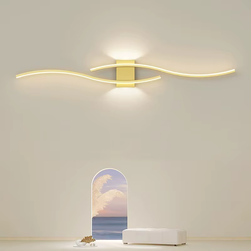 Moder mur LED lampe longue bande appliques TV fond éclairage décoratif pour chambre salon maison int