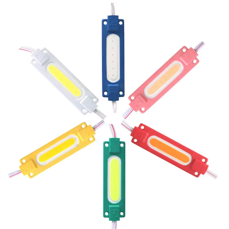 Module lumineux LED COB Super lumineux, 12V, IP65, rétro-éclairage étanche pour panneau de magasin, 
