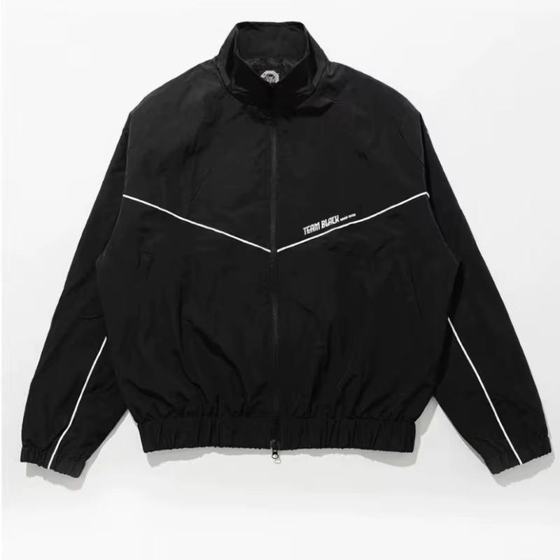 Nouvelle veste coupe-vent unisexe à imprimé style neutre pour le sport et les loisirs, modèle couple