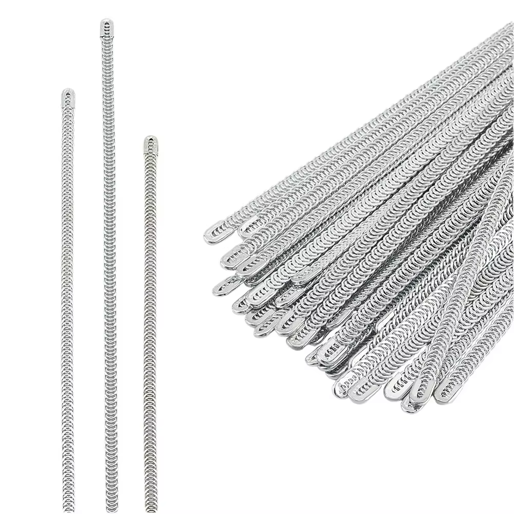 10 pièces Corset désossage rester, 0.25 "x 9" fil d'acier spirale désossage pour la fabrication de r