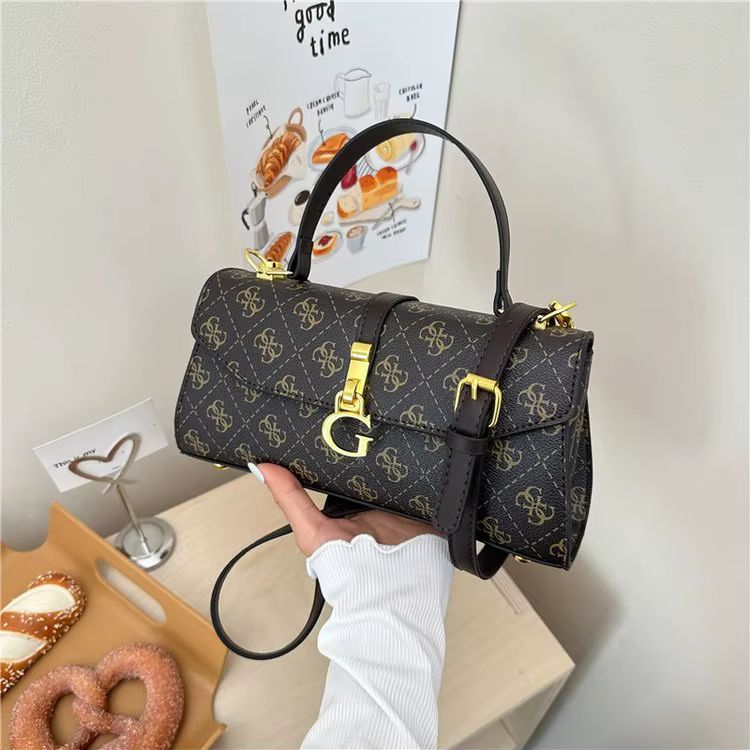 Nouveau Sac Carré Tendance Printemps-Été 2026 – Sac Bandoulière Simple et Polyvalent pour Étudiante