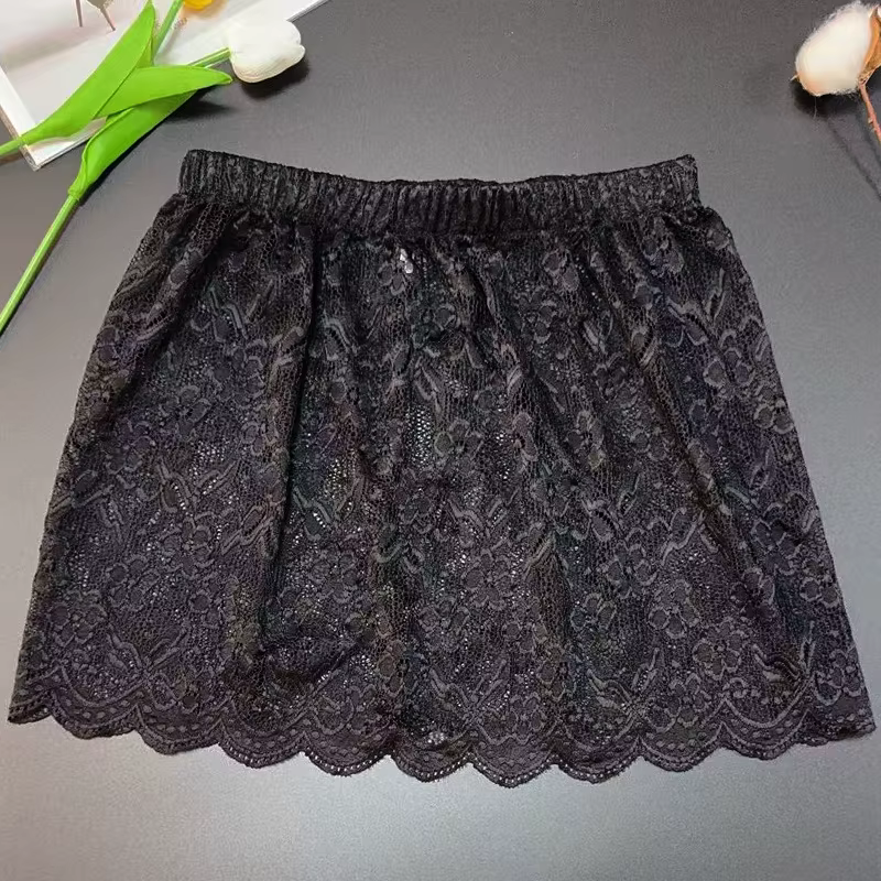 Jupe superposée en dentelle florale exquise, Style fille Mori japonais et coréen, demi-jupe superpos