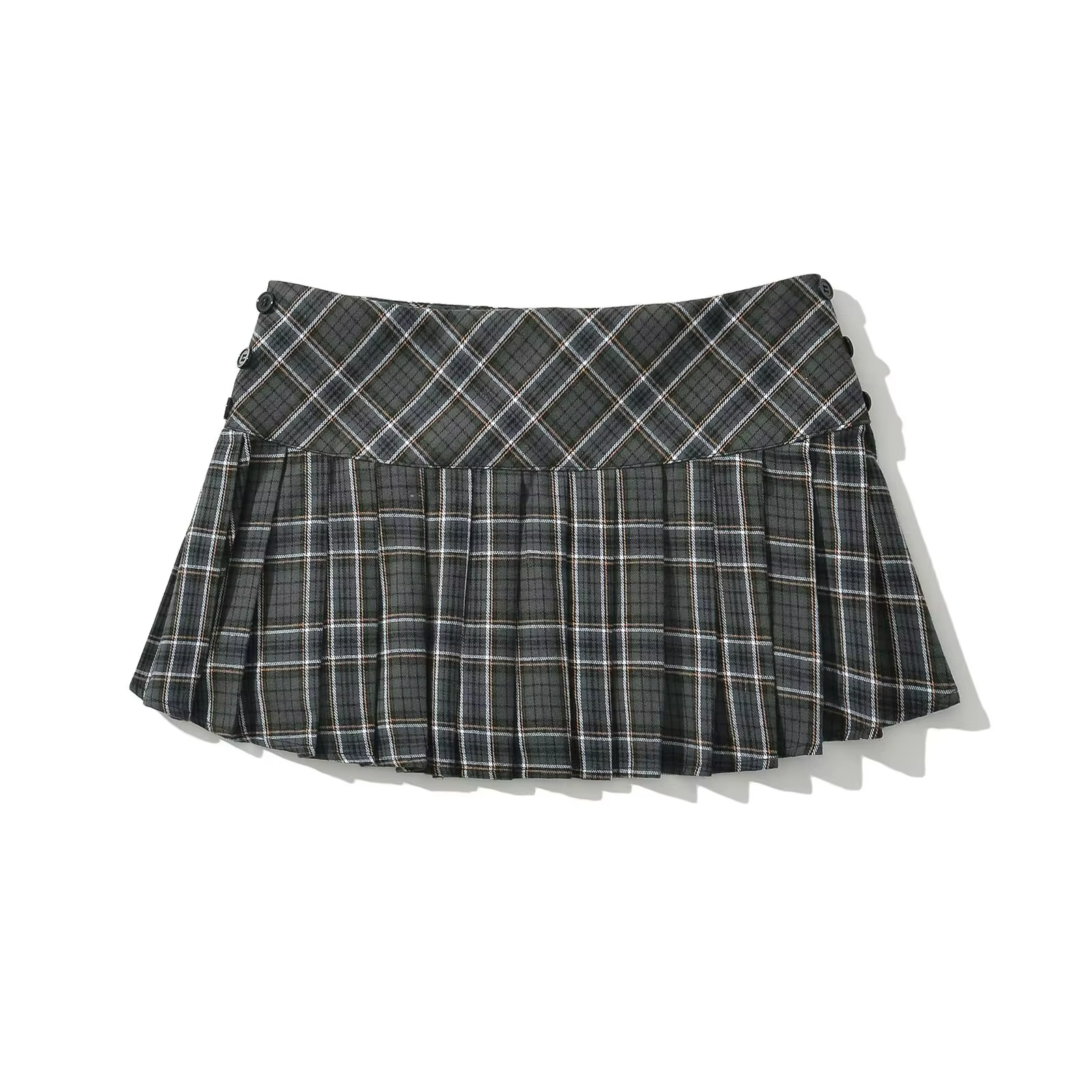 Mini jupes d'été pour femmes, vintage, mode coréenne, jupes à carreaux pour femmes y2k, jupes plissé
