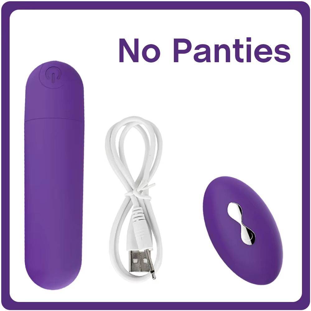 Culotte vibrante avec télécommande sans fil, 10 fonctions, Rechargeable, balles, sangle sur sous-vêt