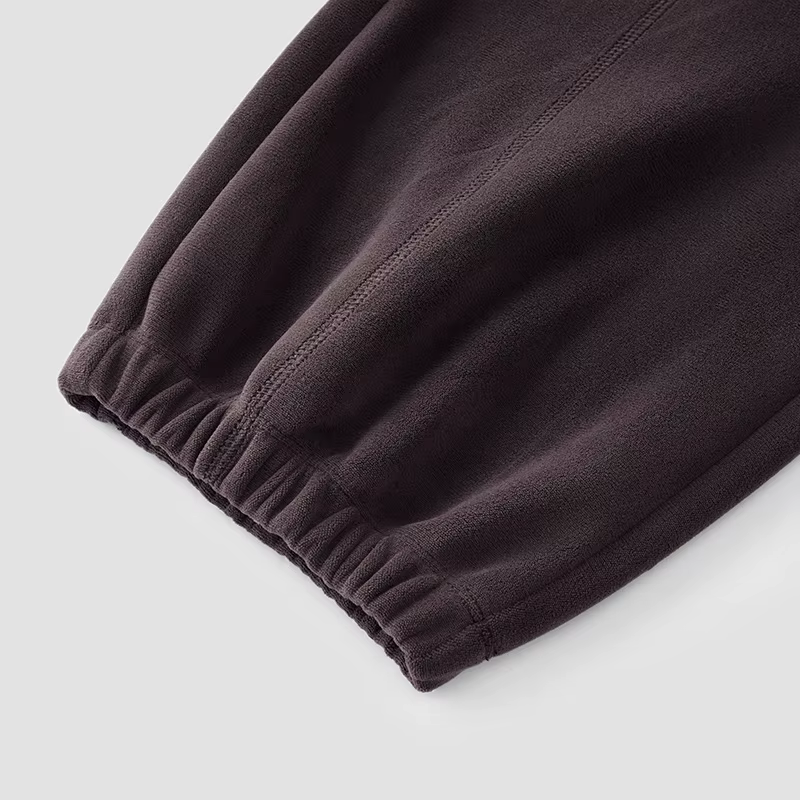 Semir pantalons décontractés femmes hiver polaire antistatique panneaux amples revers pantalons long