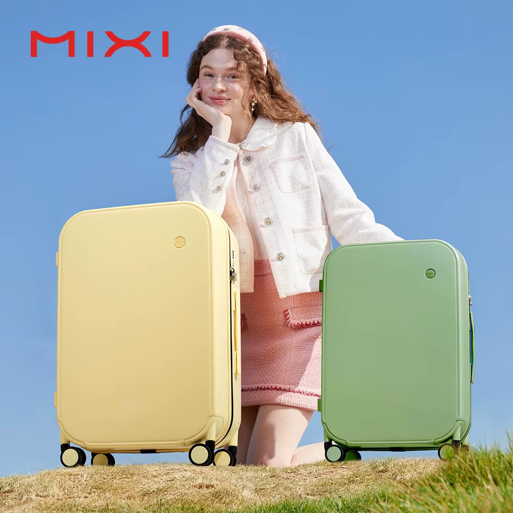 Mixi – valise de voyage pour hommes et femmes, Design breveté, valise à roulettes, boîtier de chario