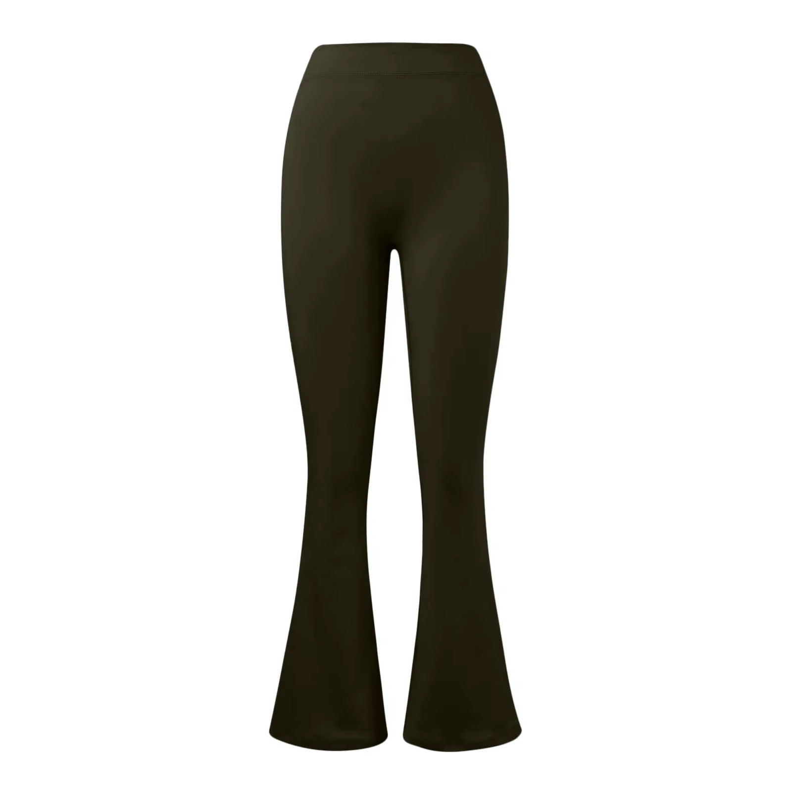 Mode pantalons évasés femmes V dos taille pantalons de sport taille haute fesses belles fesses panta