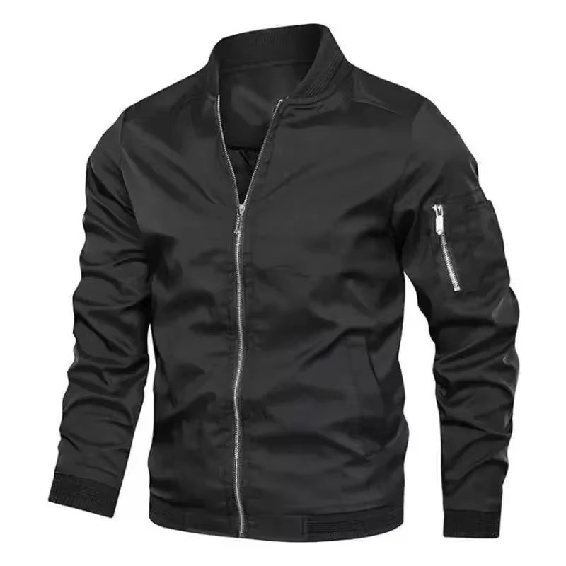 Veste d'automne pour hommes, uniforme de Baseball à manches longues, coupe-vent, veste fine de cycli
