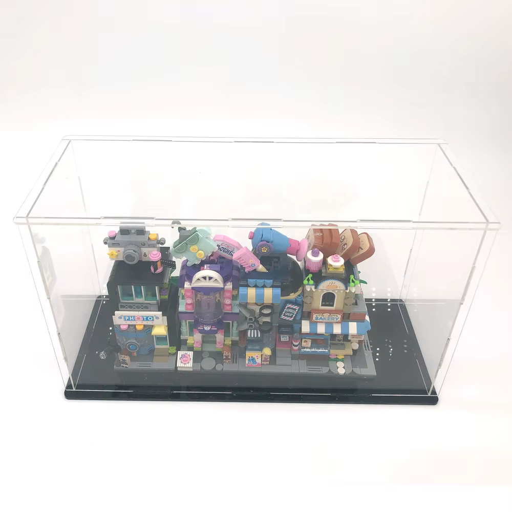 LOZ blocs mignon Mini magasin de rue enfants jouets éducatifs petite boutique Brinquedos modèle briq
