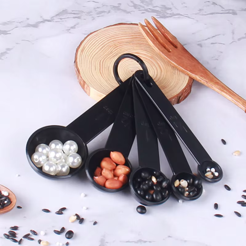 5/10 pièces outils de mesure cuillères à mesurer de cuisine cuillère à café cuillère à sucre gâteau 