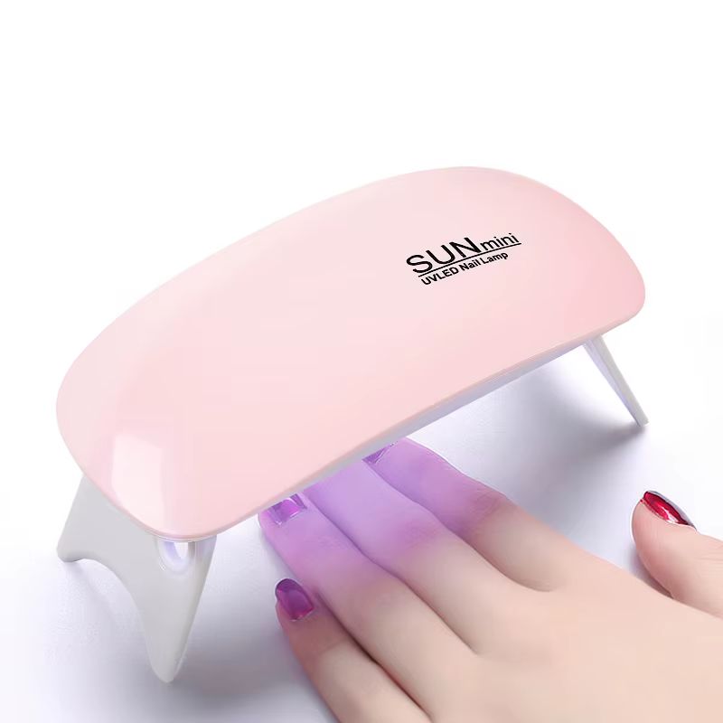 Mini lampe à ongles UV lumière LED vernis Gel durci rose blanc sèche-ongles Machine Portable USB UV 
