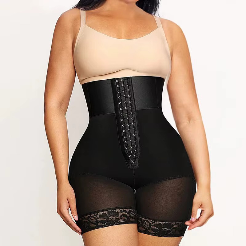 Femmes taille haute corps Shaper culotte bout à bout mince Shapewear BBL Shorts ventre contrôle pans
