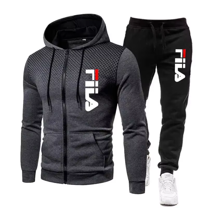 Ensemble de sport et de fitness populaire pour hommes, collection automne-hiver 2026, avec sweat-shi