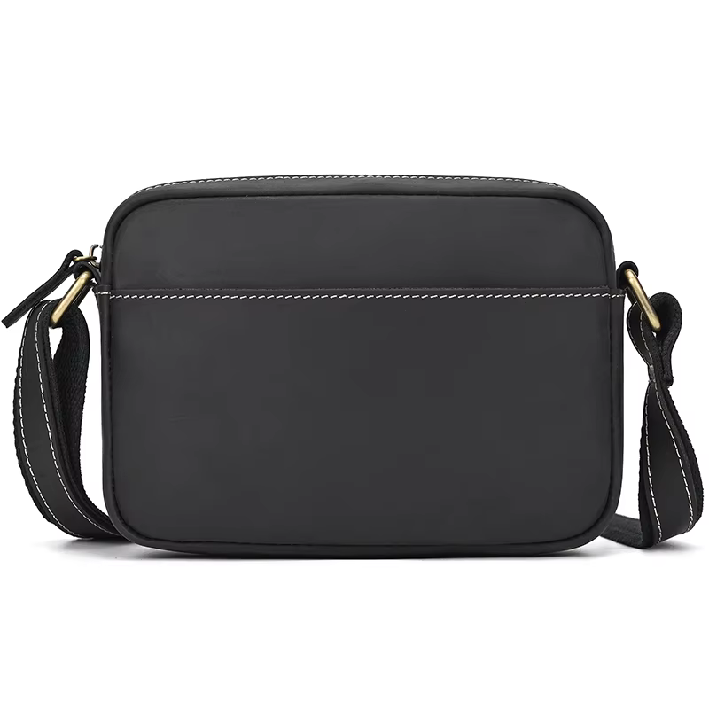 Crazy Horse – sac messager en cuir pour hommes et femmes, sac à bandoulière pour téléphone portable