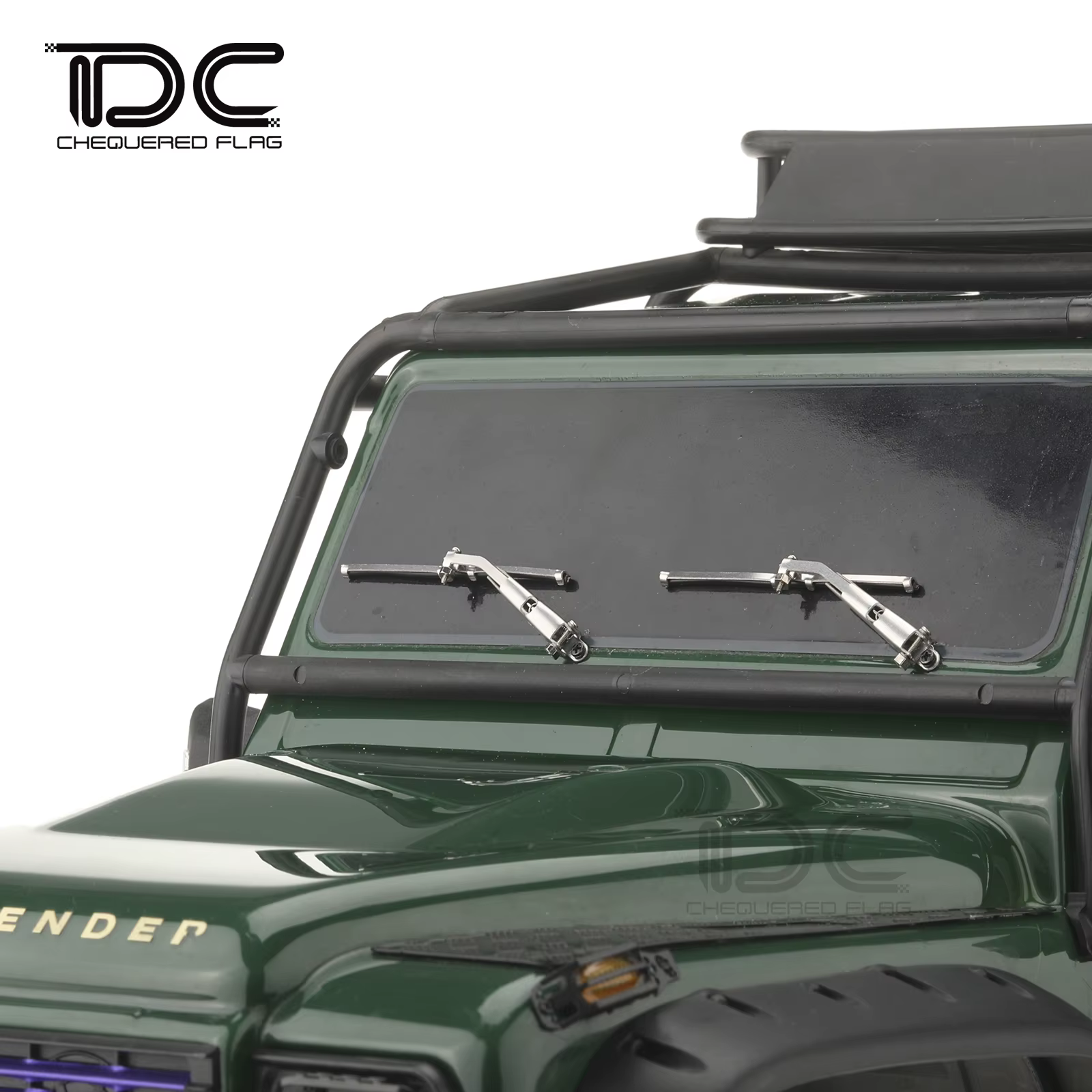 Essuie-glace métallique à échelle DC 1/10 1/8, accessoires de voiture sur chenilles RC AXIAL SCX10 J