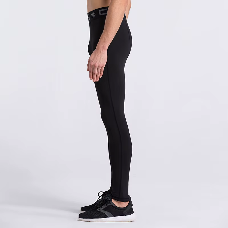 Leggings de Compression de gymnastique pour hommes, pantalons d'entraînement de Sport, collants de c