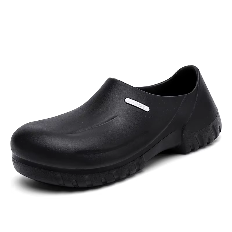 Sabots de sécurité de cuisine professionnels, chaussures de travail de Chef imperméables avec embout