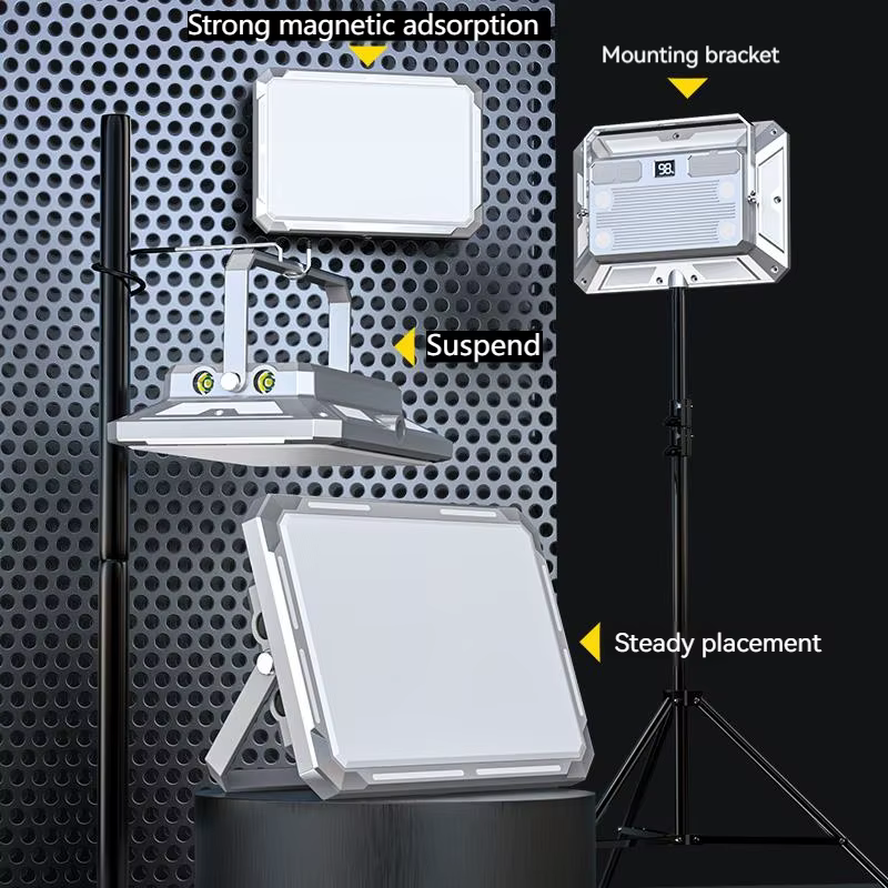 Lampe de tente de camping LED portable, budgétaire aste, haute puissance, éclairage de secours extér