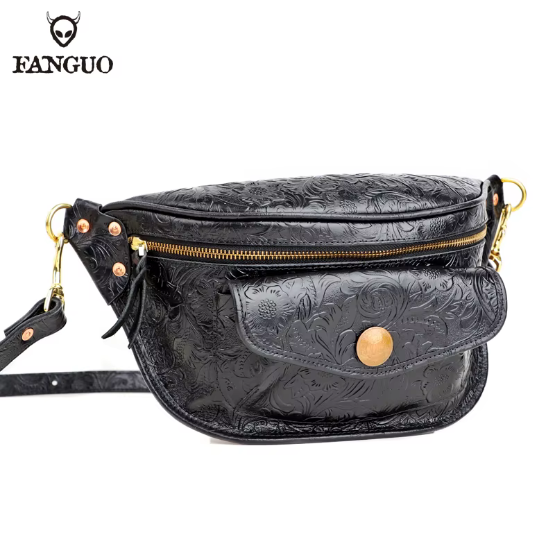 Sac à bandoulière rétro en cuir véritable pour hommes, sacs de messager pour hommes, sac à bandouliè