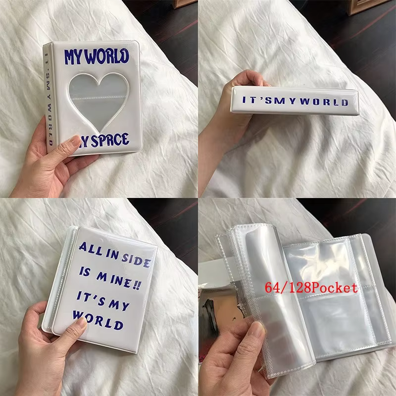 36/64/128 poches Mini Album Photo Album De bande dessinée Photo porte-carte livre recueillir Kpop Al