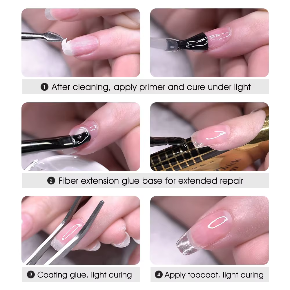 Jillnails Gel de gelée ongles constructeur Gel UV 50g pour Extension d'ongle crème dure douce UV Led