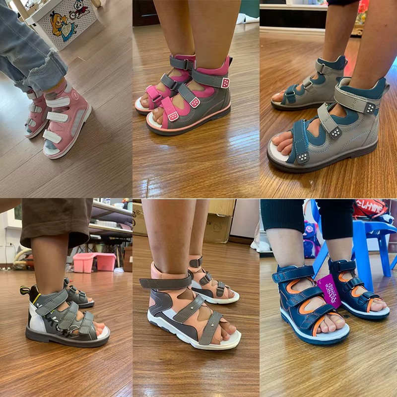 Sandales orthopédiques Princepard pour enfants, garçons, chaussures d'été correctrices pour pieds pl
