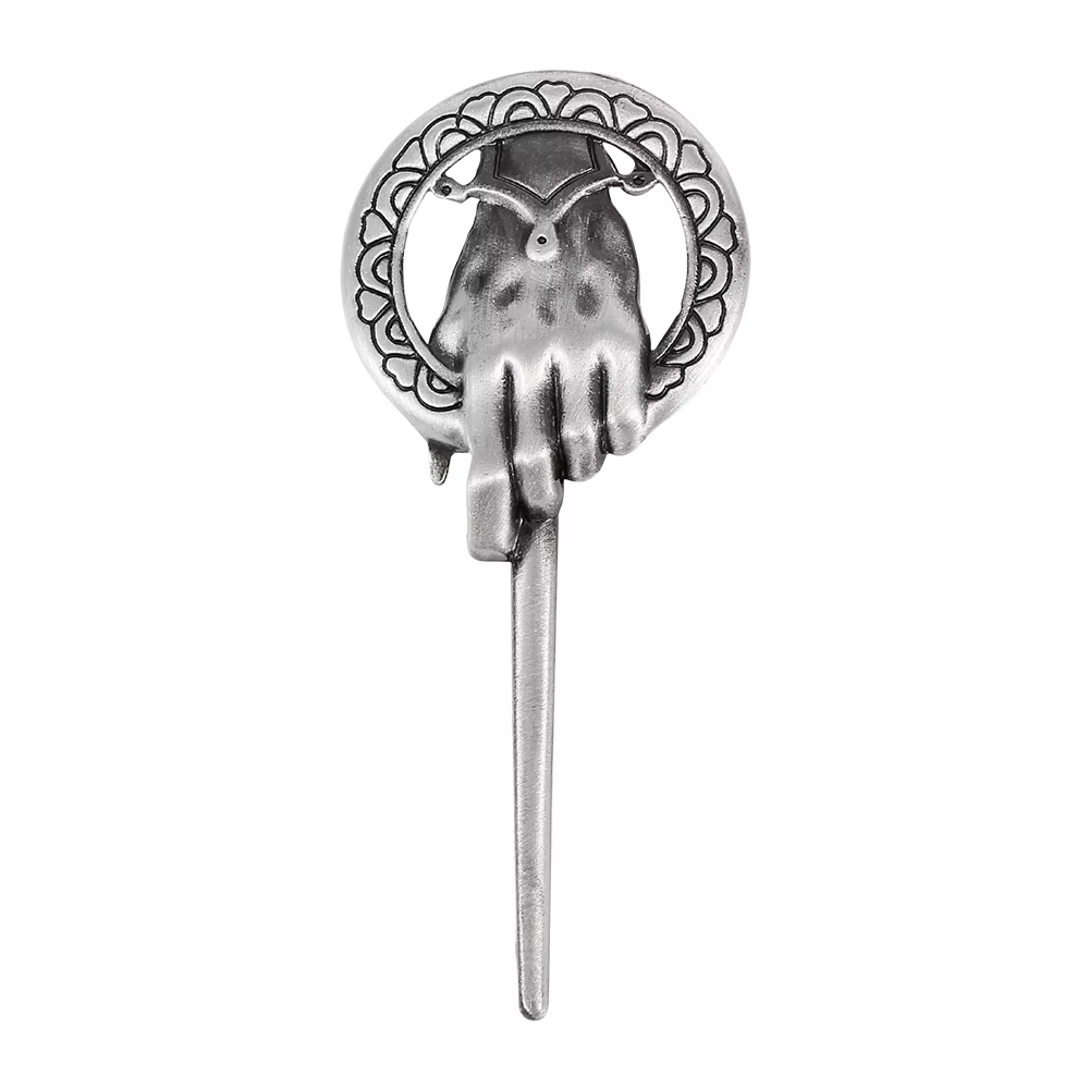 Main du roi broche film chanson de glace et de feu Punk Vintage mode haute qualité vêtements accesso