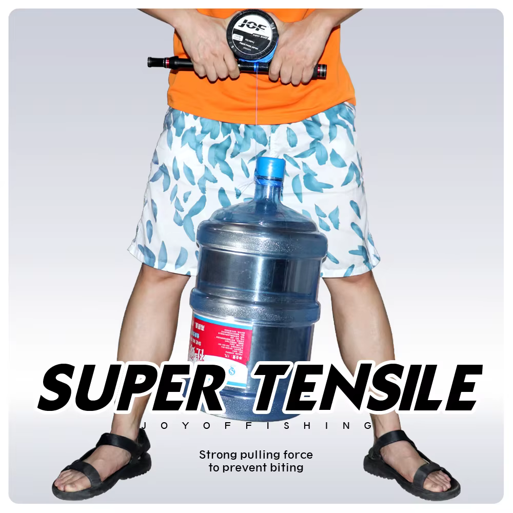 JOF 300M 500M 1000M 8 brins 4 brins 18-88LB PE tressé fil de pêche Multifilament Super fort ligne de
