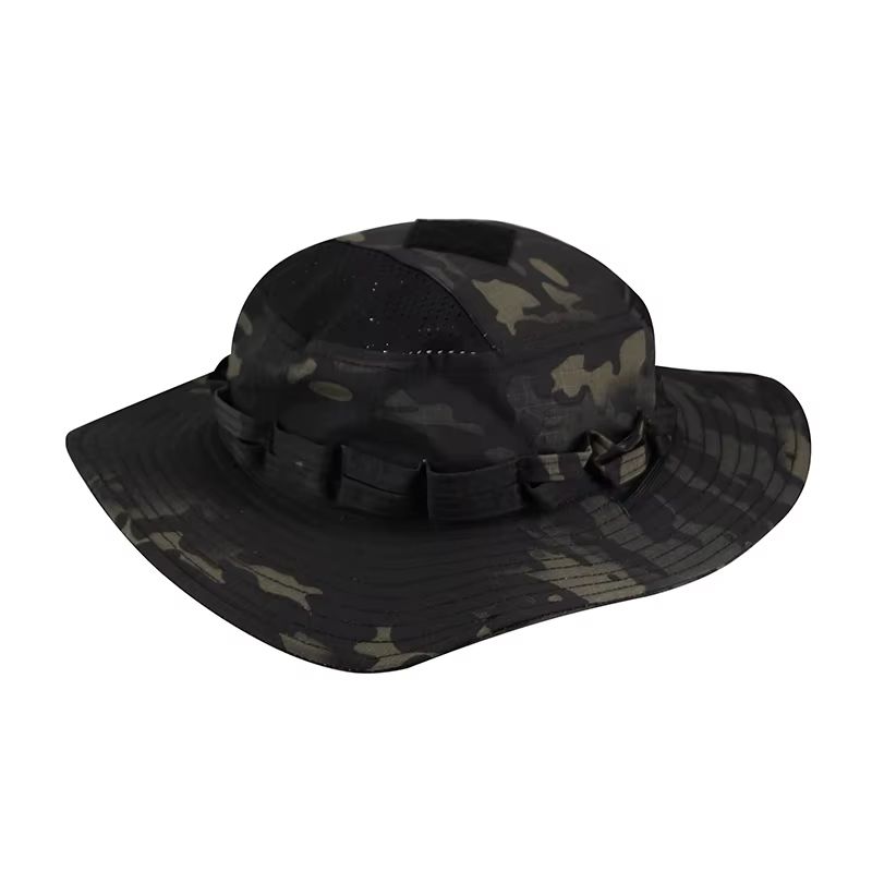 Casquette Bonnie à poche carrée pour passionnés tactiques, seau d'extérieur, chapeaux Benny, Multica