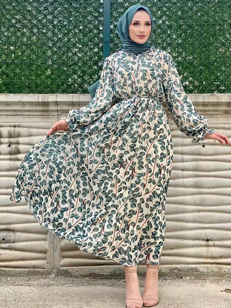 Abaya – robes d'été de luxe pour femmes musulmanes, en mousseline de soie, robes africaines élégante