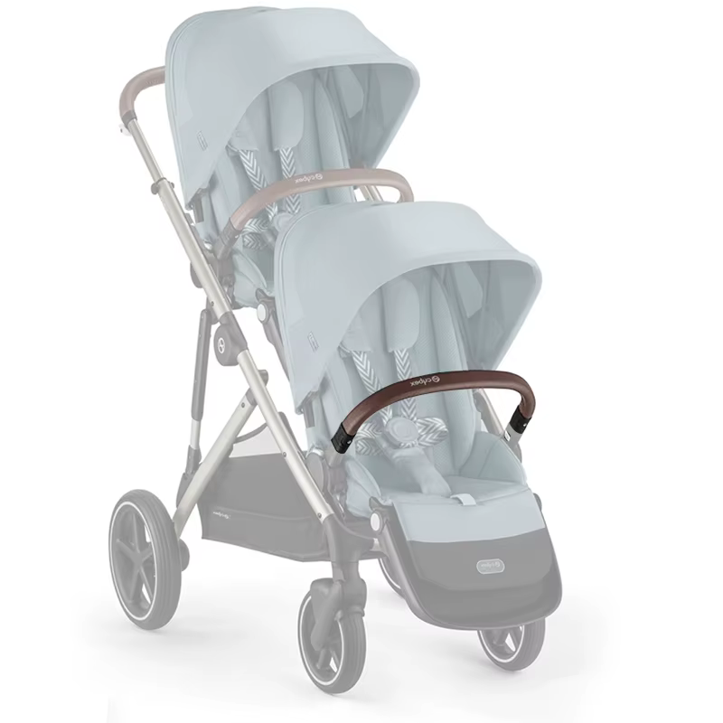Bumosquito-Barre de pare-chocs pour Cybex Gazelle S Twin, accoudoir de poussette de bébé avec housse