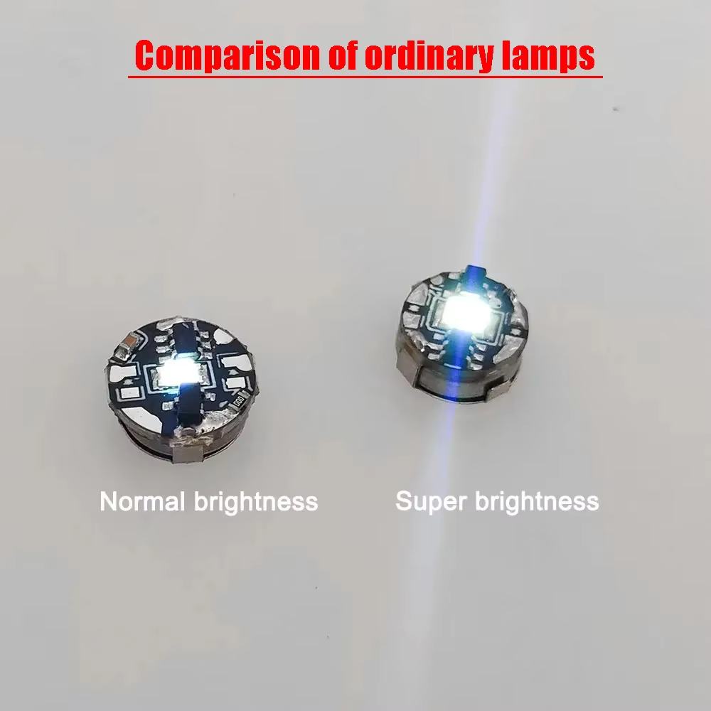 Lampe de contrôle de la lumière magnétique LED super brillante, jouets de bricolage, modèle de conce