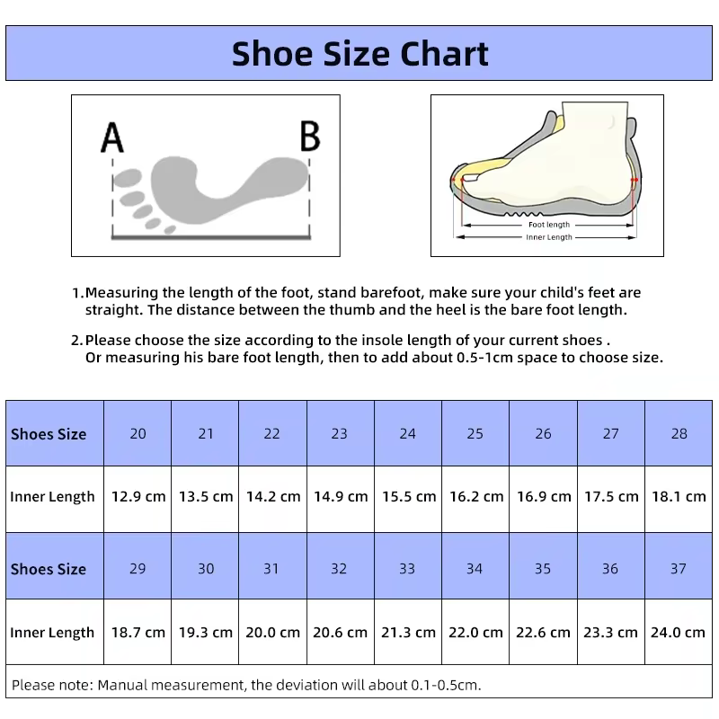 Chaussures orthopédiques AFO pour enfants, baskets correctrices de première marche pour garçons et f