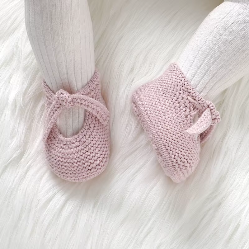 Chaussures en tricot pour bébé de 0 à 18 mois, bottes de lit pour nouveau-né, garçon et fille, acces