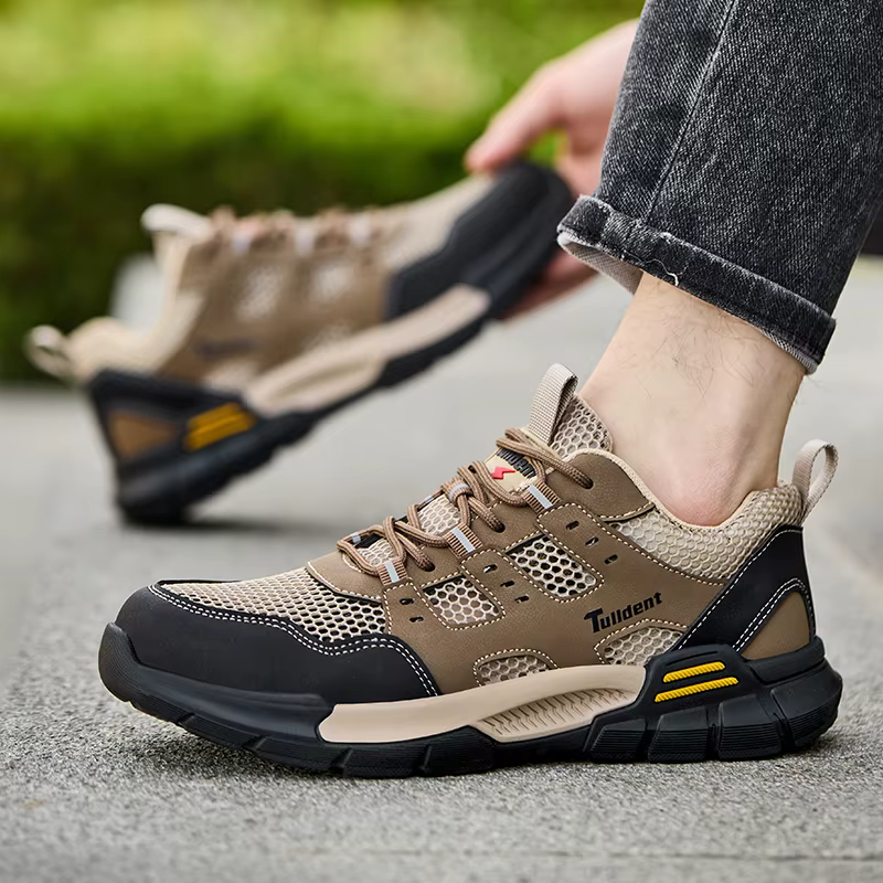 Chaussures de sécurité, chaussures de travail anti-écrasement et anti-coupures, chaussures de sport,