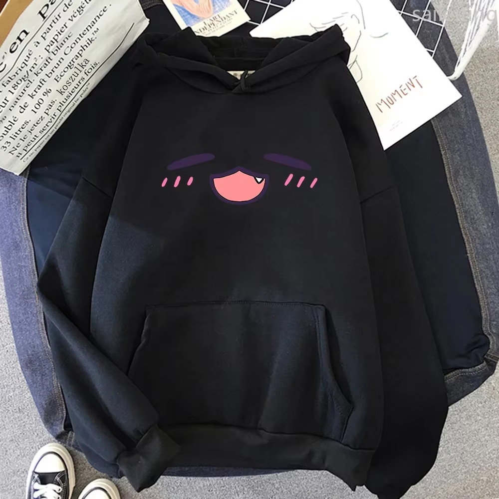 TakoTakodachi Anime kangourou poche Hololive hiver femmes printemps haut d'automne sweat Vintage Har