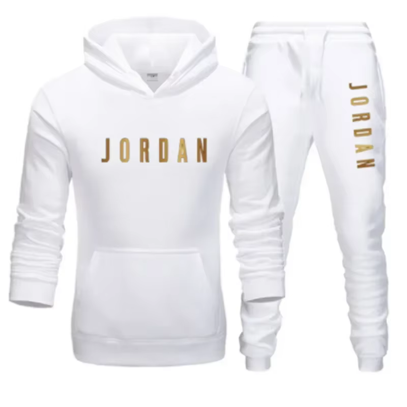 Gran oferta de primavera de la temporada, Sudadera con capucha forrada de lana conjunto informal sud