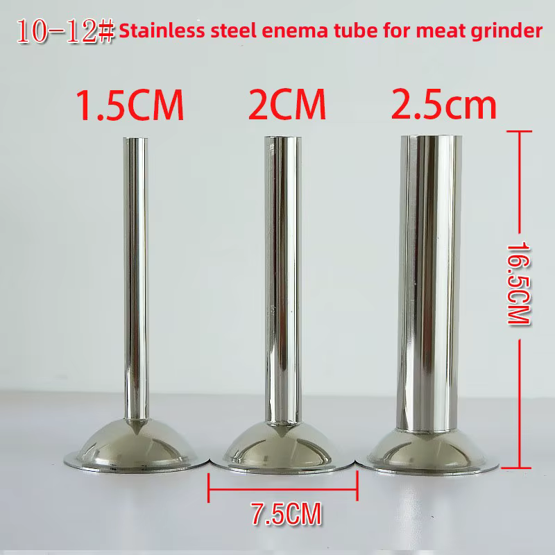 Hachoir à viande de Type 12, accessoires de lavement, maille de couteau, trou en acier inoxydable, t