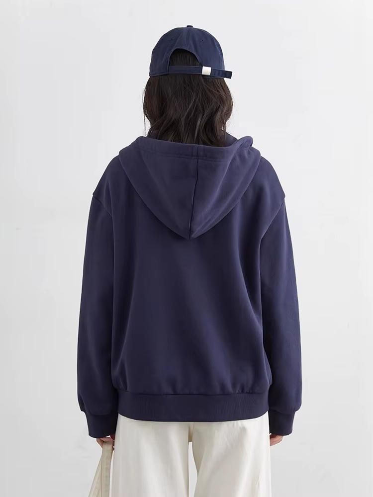 CHIC VEN coréen femmes sweats ample décontracté nouveau à capuche femme haut cordon dames veste pola