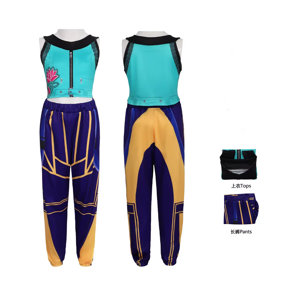 Ensembles de Cosplay de dessin animé pour filles, Costume de jeu de rôle de film pour filles, vêteme