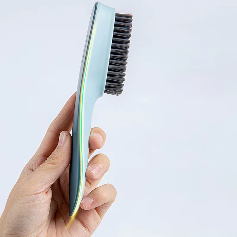 Brosse de nettoyage de chaussures, 1 pièce, brosse à récurer pour vêtements en plastique, outil de n