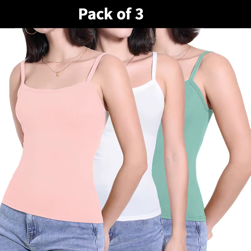 Gilet à bretelles pour femmes, Version coréenne d'été, avec fond de teint de couleur unie, Joker, ha