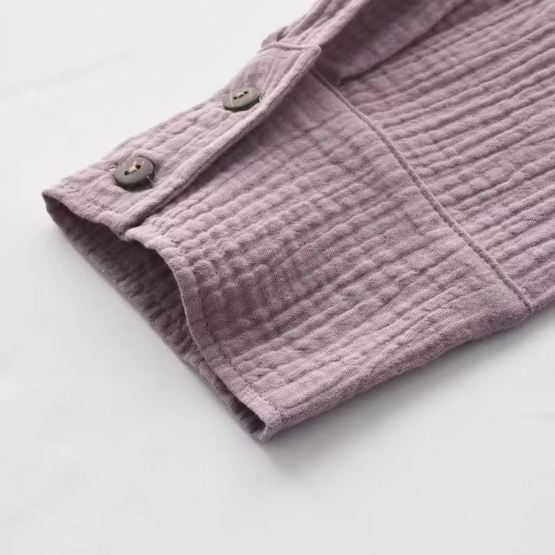 Robe chemise Chic et élégante pour femmes, 100% coton, col rabattu, manches longues, robe de fête d'