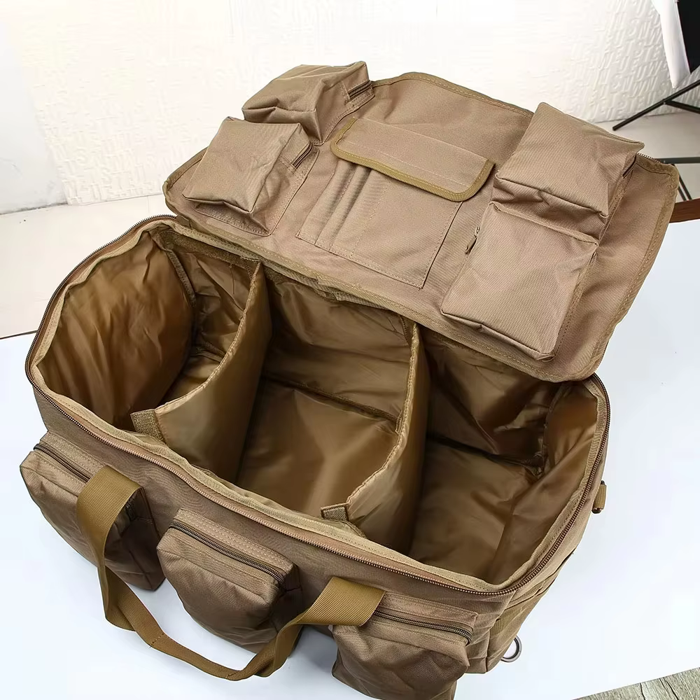 55L bagages sac polochon randonnée sacs de voyage tactique Camping sac à dos en plein air épaule sac