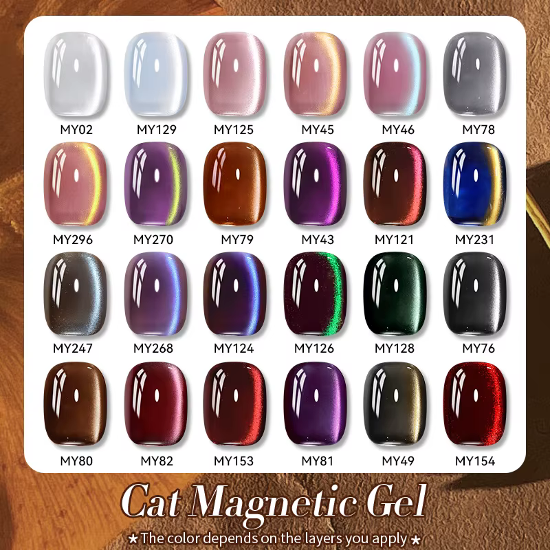 BORN PRETTY 10ml marron violet noir rouge chat vernis Gel magnétique manucure tremper Gel UV vernis