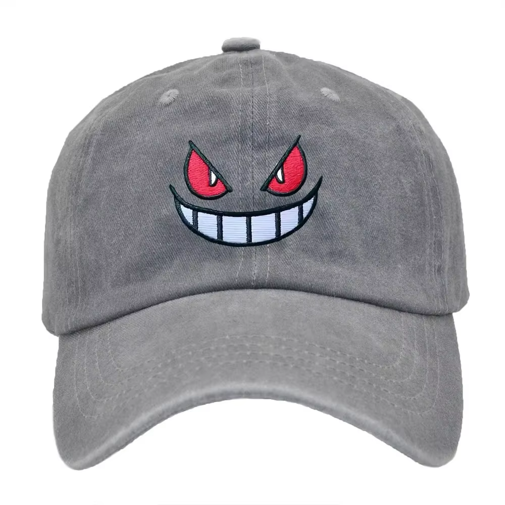 Anime Pokemon Gengar casquettes de Baseball chapeaux de relance casquettes de sport réglables chapea