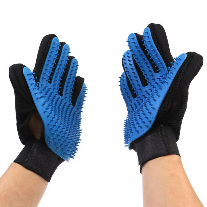 NONOR – brosse de bain en caoutchouc pour animaux de compagnie, Protection en Silicone, peigne pour 
